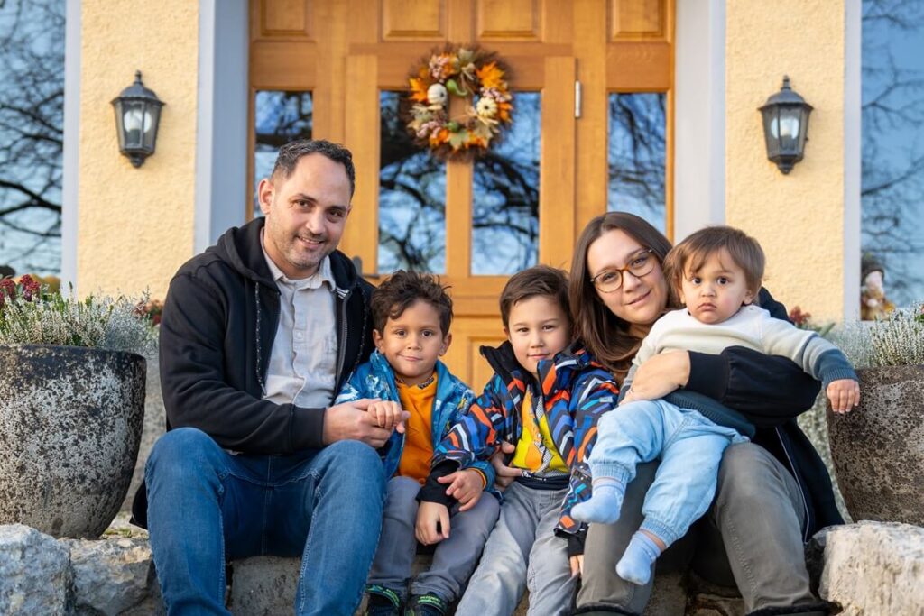 Gastgeberfamilie der Tiefmatt in Oberbuchsiten
